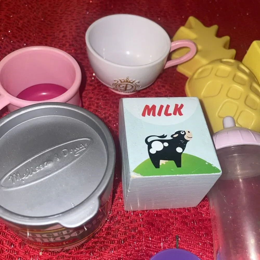 Children’s Pretend Play Food And Kitchen Toys mixed Lot Girls Items 30+